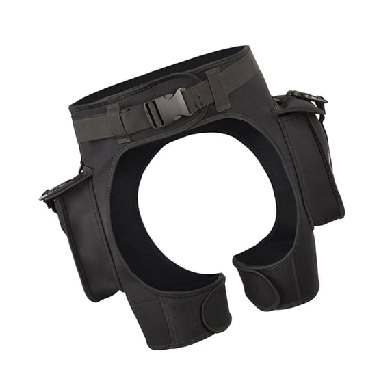 Men Wetsuit Shorts with Pocket Adjustable Waist Belt 2.5mm Neoprene Scuba Diving XXL