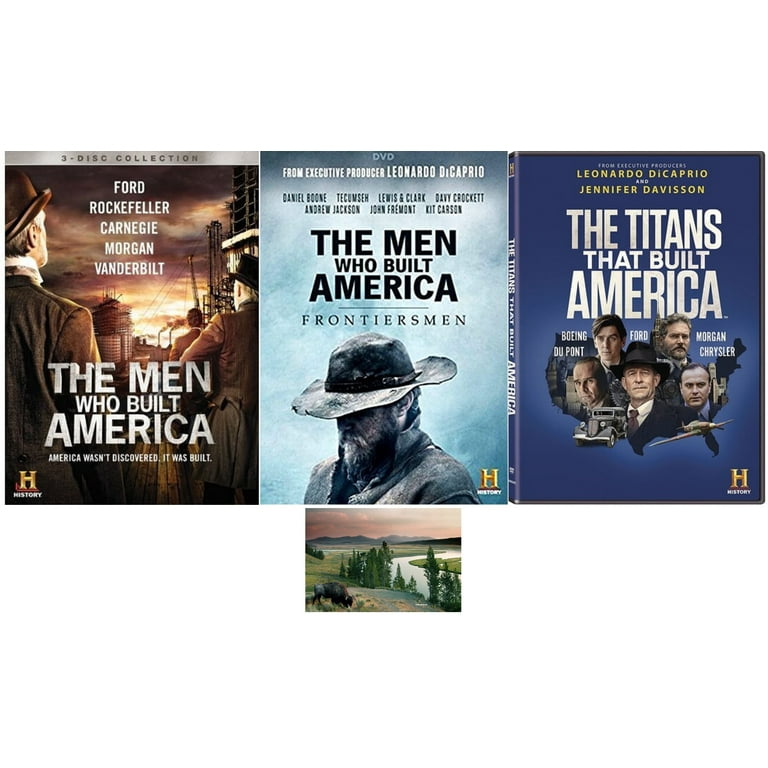 Men Who Built America Trilogy The Men Who, Frontiersman, and