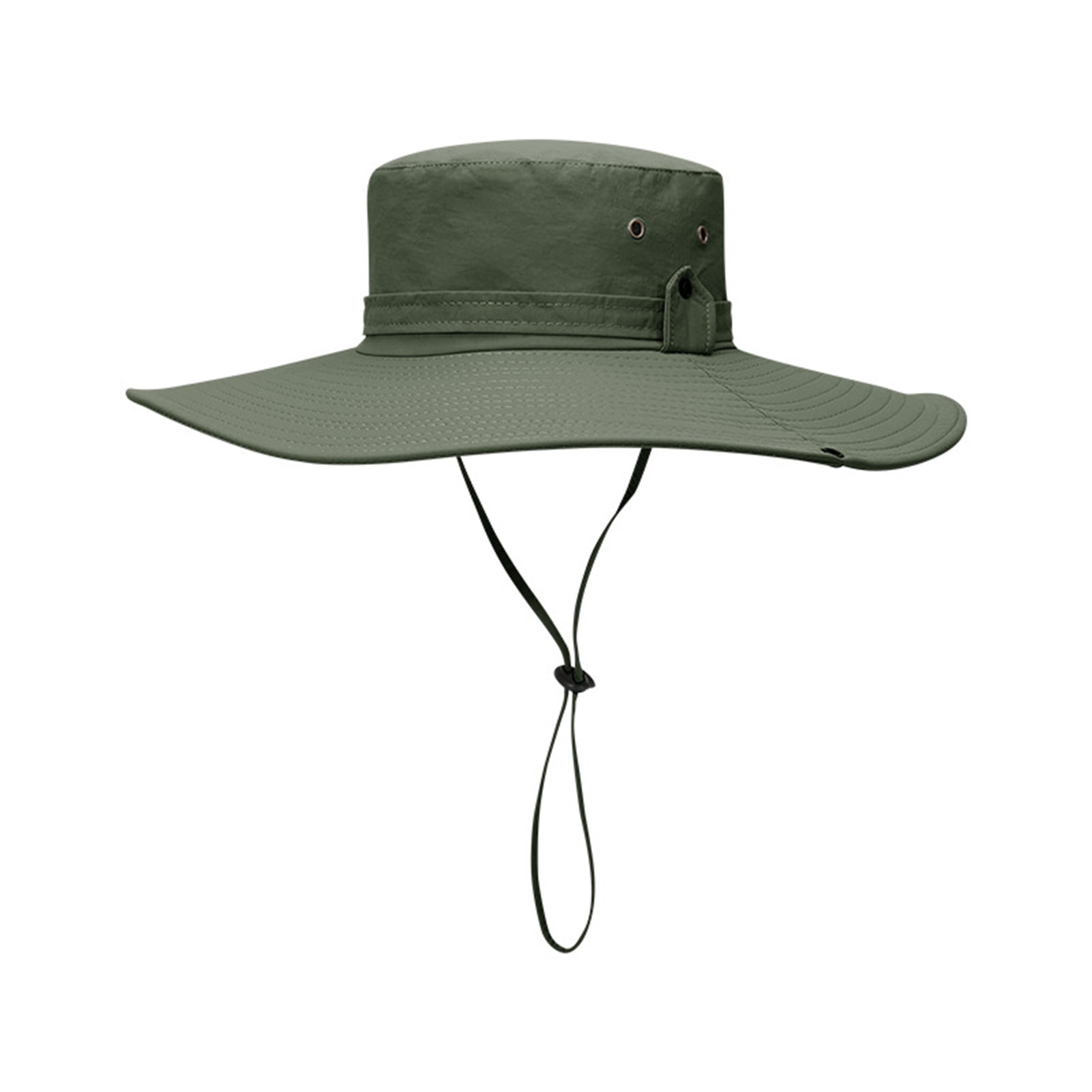 PESAAT Summer Men Fishing Hat UPF 50+ UV Protection Sun Hats for Women  Outdoor Wide Brim Bucket Cap (Army Green) : : Sports & Outdoors