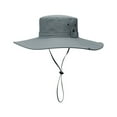 thumbnail image 1 of Men Wide Brim Bucket Hat UPF50+ Waterproof Sun Hat for Fishing Hiking Camping, 1 of 8
