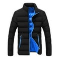 thumbnail image 1 of Men Winter Warm Down Full Zip Puffer Quilted Insulated Warm, 1 of 7