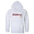 thumbnail image 1 of Men Winthrop Eagles Script Hoodie, White - Medium, 1 of 1
