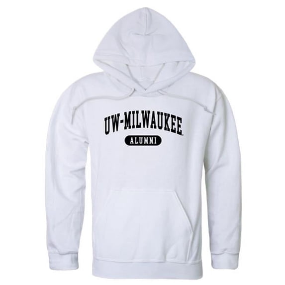 Men Wisconsin Milwaukee Panthers Alumni Hoodie, White - Small