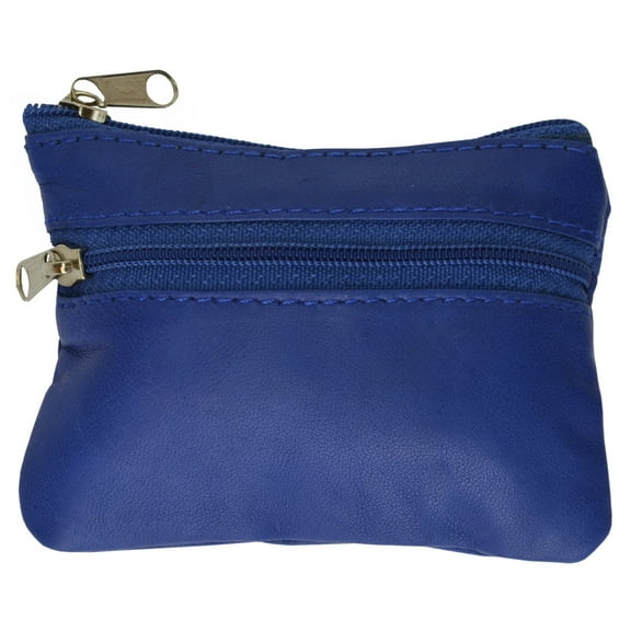 Men, Woman, Genuine Leather Coin Purse Cowhide Change Purse Coin Pouch, Key Ring