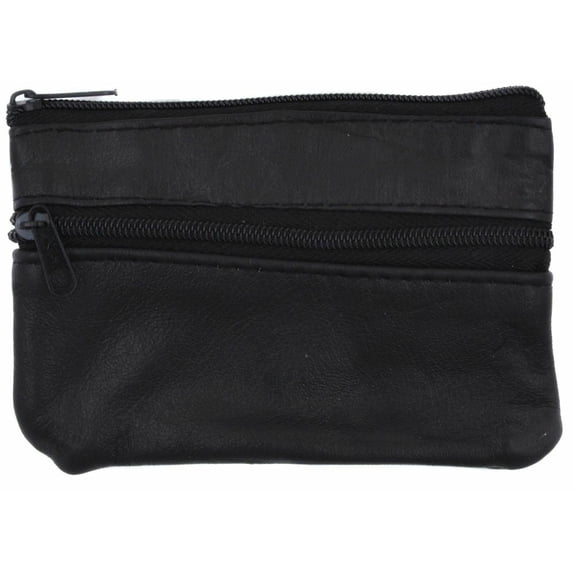 Men, Woman, Genuine Leather Coin Purse Cowhide Change Purse Coin Pouch, Key Ring