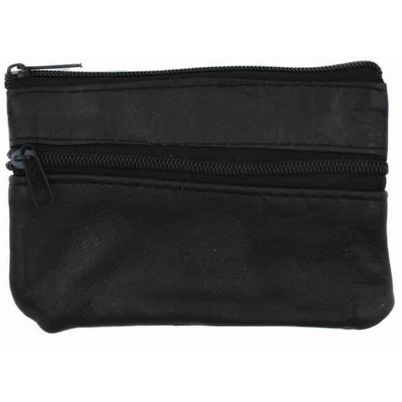 Men, Woman, Genuine Leather Coin Purse Cowhide Change Purse Coin Pouch, Key Ring