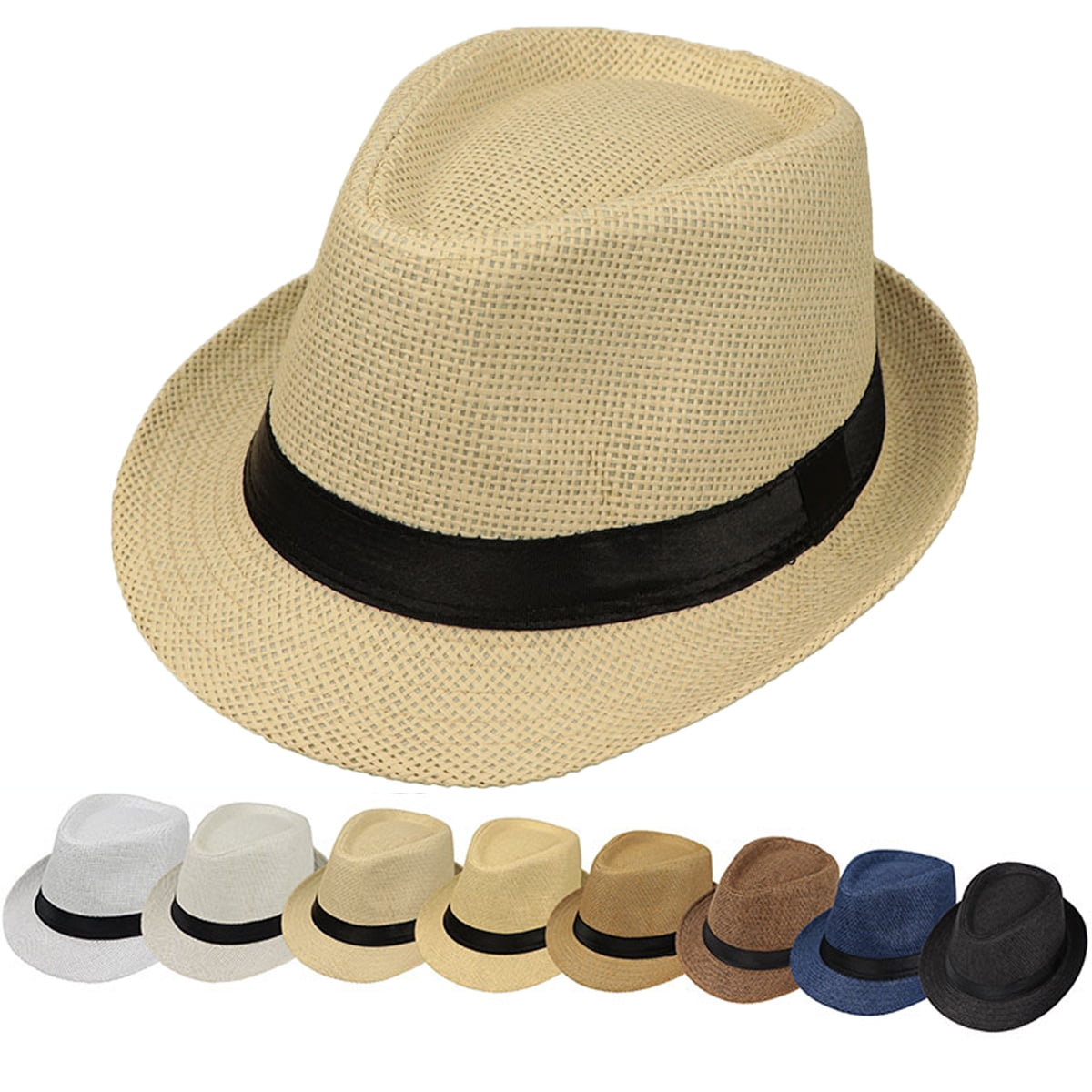 Men Woman's Sun Hats Straw Summer Cap Casual Hat Adults Outdoor Beach hat