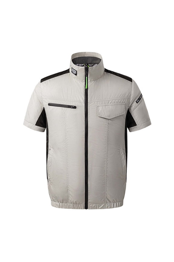 Men And Women With The Same Air Conditioning With Fan Clothes Outdoor Labor Insurance Clothing Work Clothes Summer Air Conditioning Clothing puffer jacket men
