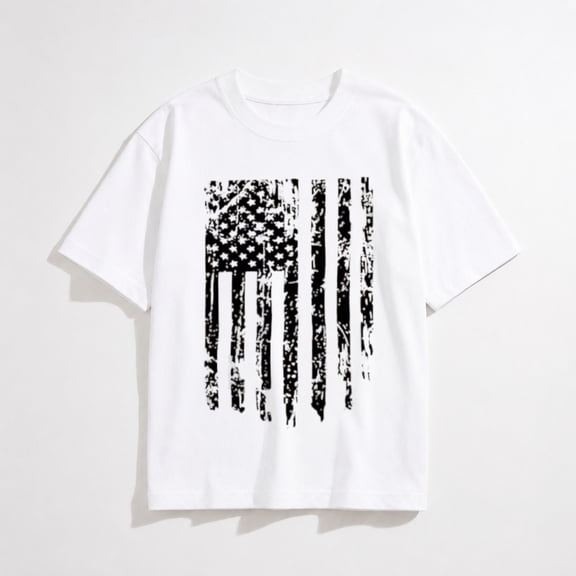 Men Women Air Force Patriotic Shirts American Flag T-Shirt 4th of July Short Sleeve USA Memorial Day Tee Tops