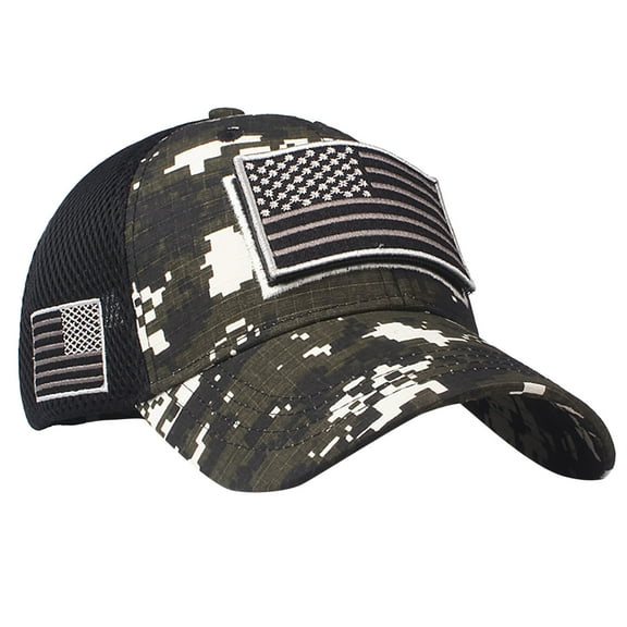Men Women American Flag Baseball Caps Adjustable Sports Sun Hats