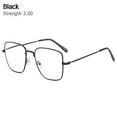 thumbnail image 1 of Men Women Anti Blue Light Progressive Multifocal Metal Readers Eyeglasses Reading Glasses Presbyopia Glasses Computer Goggles BLACK STRENGTH 3.00, 1 of 8