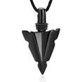thumbnail image 1 of Men Women Arrowhead Cremation Jewelry for Ashes Urn Necklace Lockets for Human Ashes Pet Ashes Holder, 1 of 5