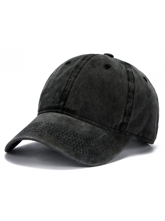 Men Women Baseball Cap-Low Profile Adjustable Washed Cotton Golf Dad Hat