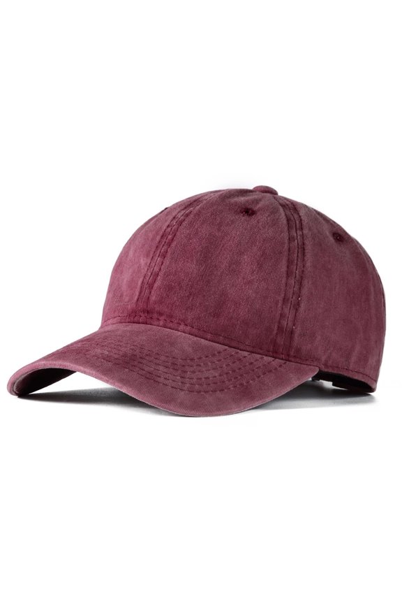 Men Women Baseball Cap-Low Profile Adjustable Washed Cotton Golf Dad Hat
