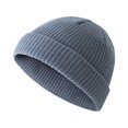thumbnail image 1 of Men Women Beanie Hat Warm Ribbed Winter Turn Ski Fisherman Docker Hat Unisex, 1 of 7