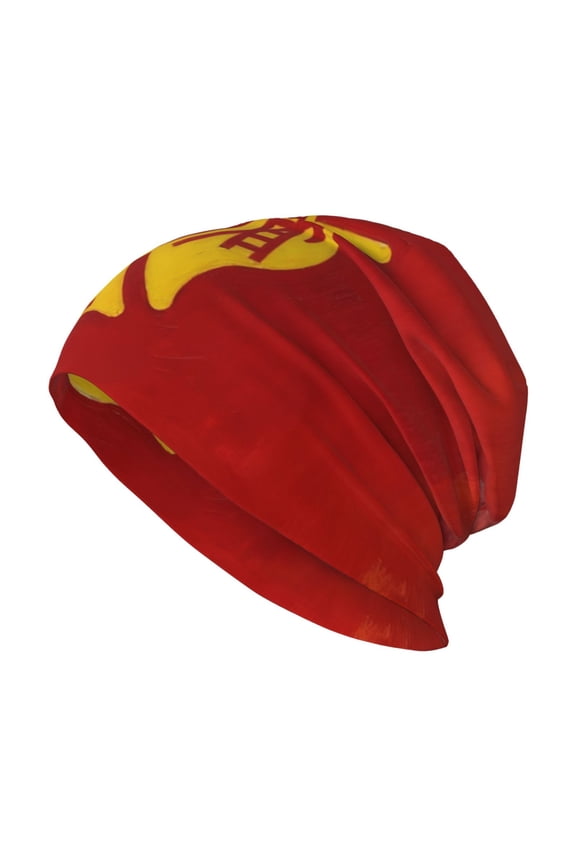 Men Women Beanie Skull Cap Fire Fighters Fire Department Slouchy Beanie Hat For Outdoor Running Work