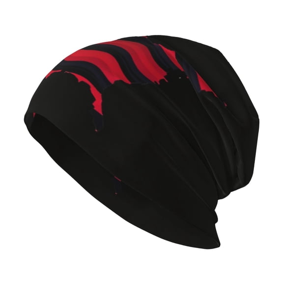 Men Women Beanie Skull Cap Freemason Flag Slouchy Beanie Hat For Outdoor Running Work