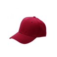 thumbnail image 1 of Men Women Black Baseball Cap Adjustable Curved Visor Hat, 1 of 2