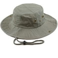 thumbnail image 1 of Men Women Boonie hat Cotton Wide Brim Foldable Double-Sided Outdoor, 1 of 4