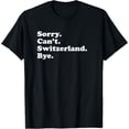 thumbnail image 1 of Men Women Boys or Girls Funny Switzerland T-Shirt, 1 of 4