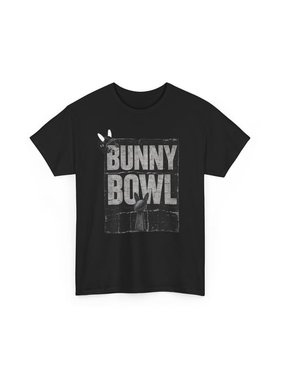 Men Women Bunny Bowl Football Fan T-Shirt