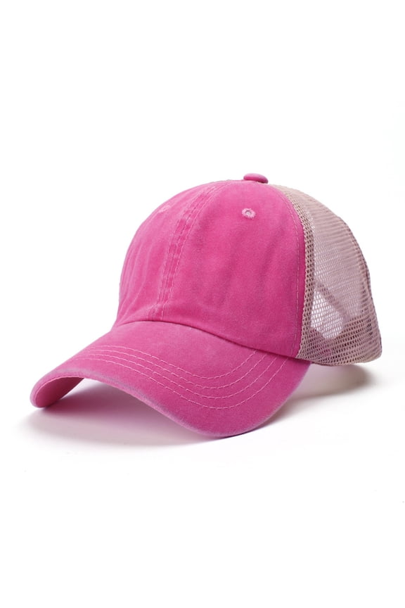Men Women Casual Strechy Baseball Cap Soft Adjustable Classic Low Profile Cotton Unconstructed Plain Trucker Hat