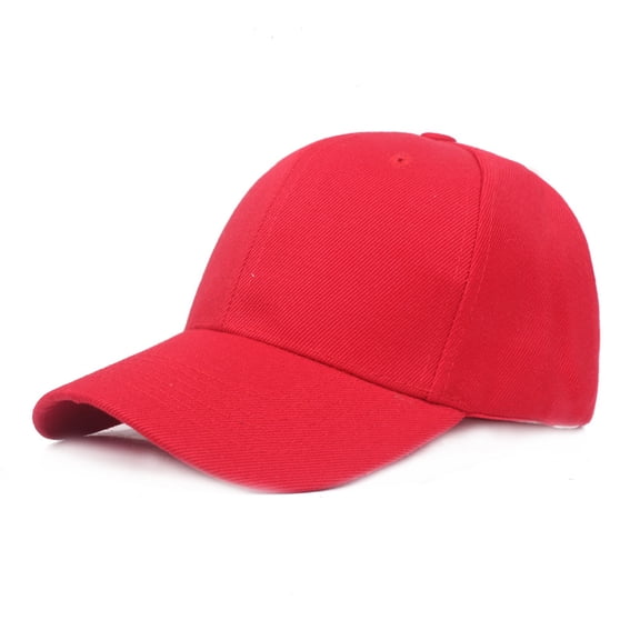 Men Women Classic Solid Color Cotton Baseball Cap Outdoor Visor Golf Hat Summer Caps