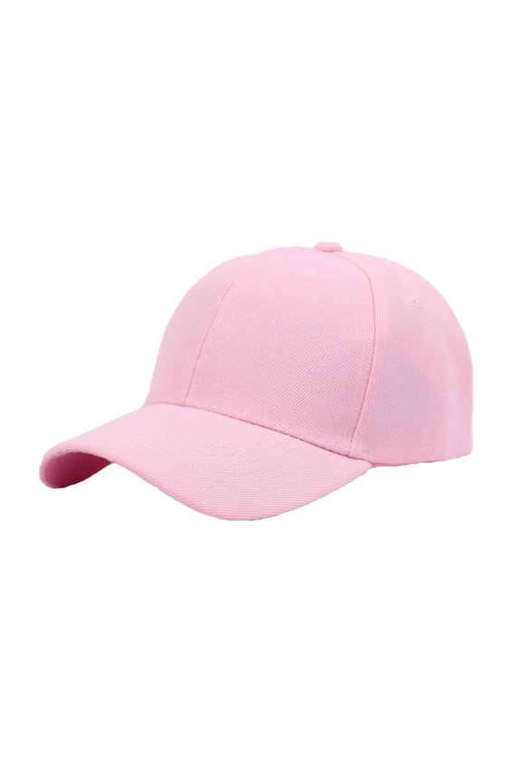 Men Women Classic Solid Color Cotton Baseball Cap Outdoor Visor Golf Hat Summer Caps