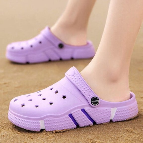 Men/Women Clogs Slip-on Closed Toe Sandals Walking Garden Shoes Beach Sandals