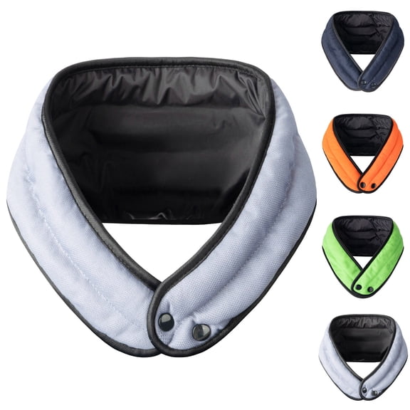 Men Women Cooling Neck Wrap for Summer, Wearable Ice Neck Cooler Wraps Outdoor, Gym, Running, Cooling Gadgets for Hot Weather Gray Free Size
