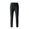 thumbnail image 1 of Men Women Elastic Waist Warming Winter Warm Heating Pants Heated Trousers Warmer Cloth Thermal Leggings XL BLACK-WOMEN, 1 of 1