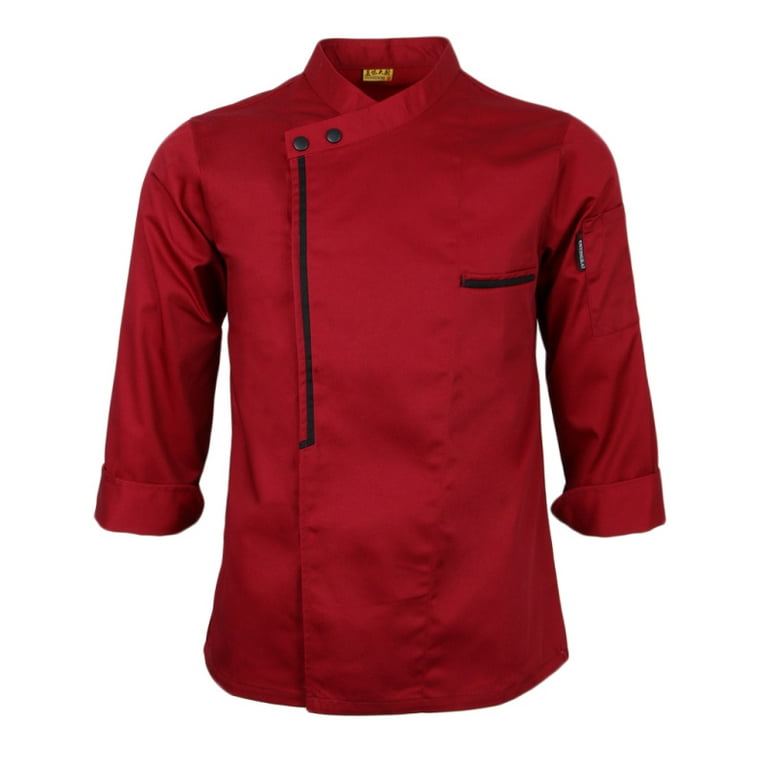 Spring Chef Clothing Restaurant Bniforms Kitchen Men&Woman Cook Bakery  Shirt Work Tops