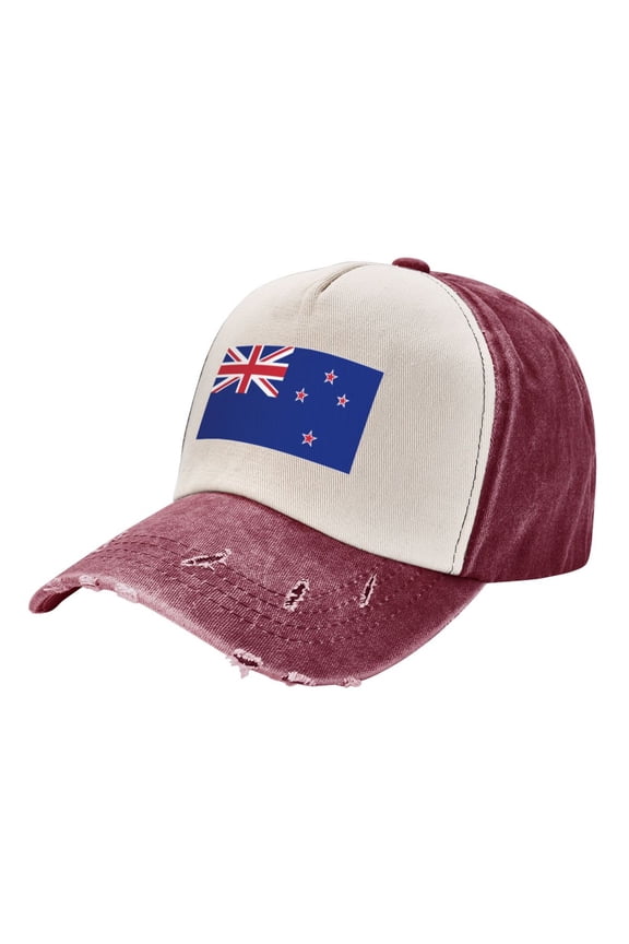 Men Women Flag Of New Zealand Baseball Cap Golf Dad Hat Adjustable Low Profile Cotton Hat