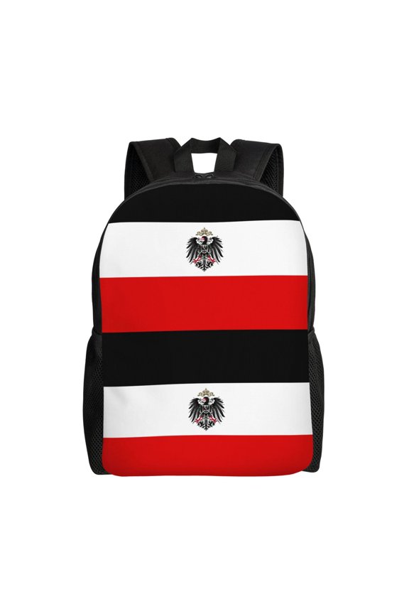 Men Women Flag Of The German Empire Laptop Backpack For Outdoor Camping Travel Daypack Casual Bag