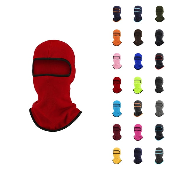 Men Women Ski Mask Winter Knit Balaclava Warm Thickened Outdoor Cycling Snow Cold Weather Face Cover Beanie Hat Windproof Design Soft Thermal Knit Gear for Ski Hiking Running Riding Gifts Ski