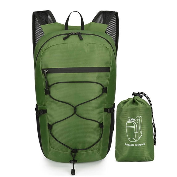 Men Women Foldable Waterproof Hiking Backpack Large Travel Daypack Back to School Backpack for Men Women