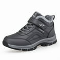 thumbnail image 1 of Men/Women Fur Lined Outdoor Waterproof Work Shoes Hiking Winter Snow Boots Walking, 1 of 8