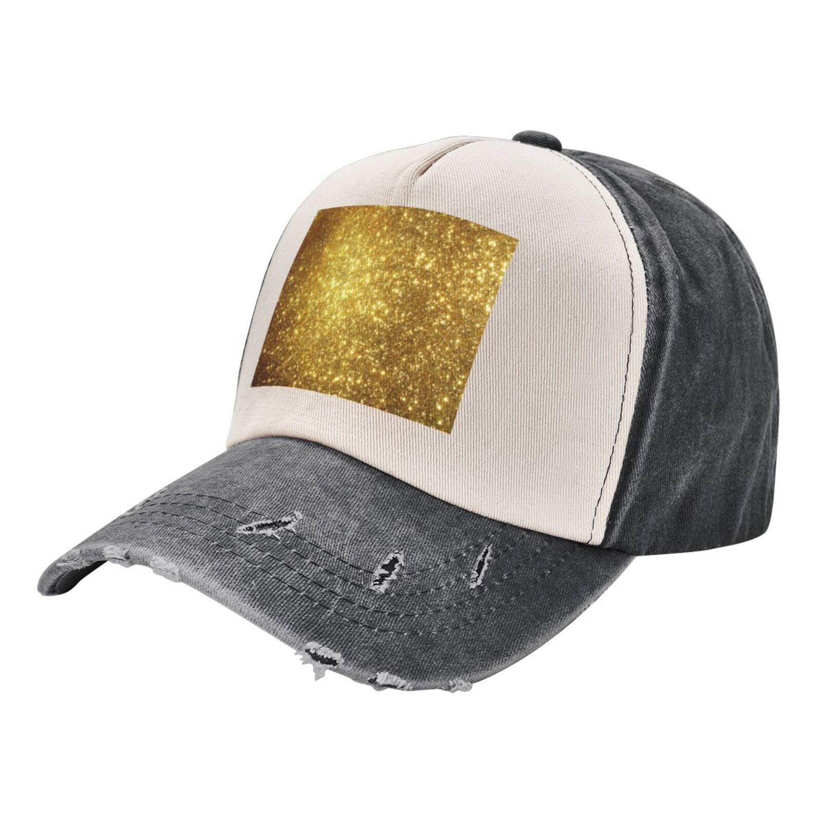 Baseball Cap Yellow (Washed) Golf Dad Hat Men Women Plain Cap Sunny Yellow Dad Hat | Freshwater Curated Goods main image 3