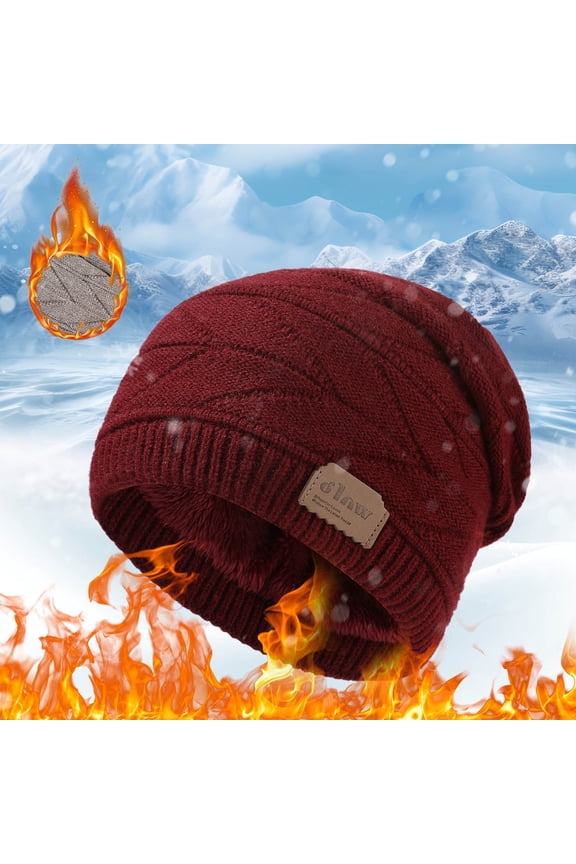 Men And Women Hats Woolen Hats Outdoor Warm Hats Cold Proof Plus Velvet Thickened Knitted Hats Rabbit Gear for Dogs Trooper Hats Winter Ski Hats Clam Winter Hat Winter Hat with Ears Men Winter New Ear