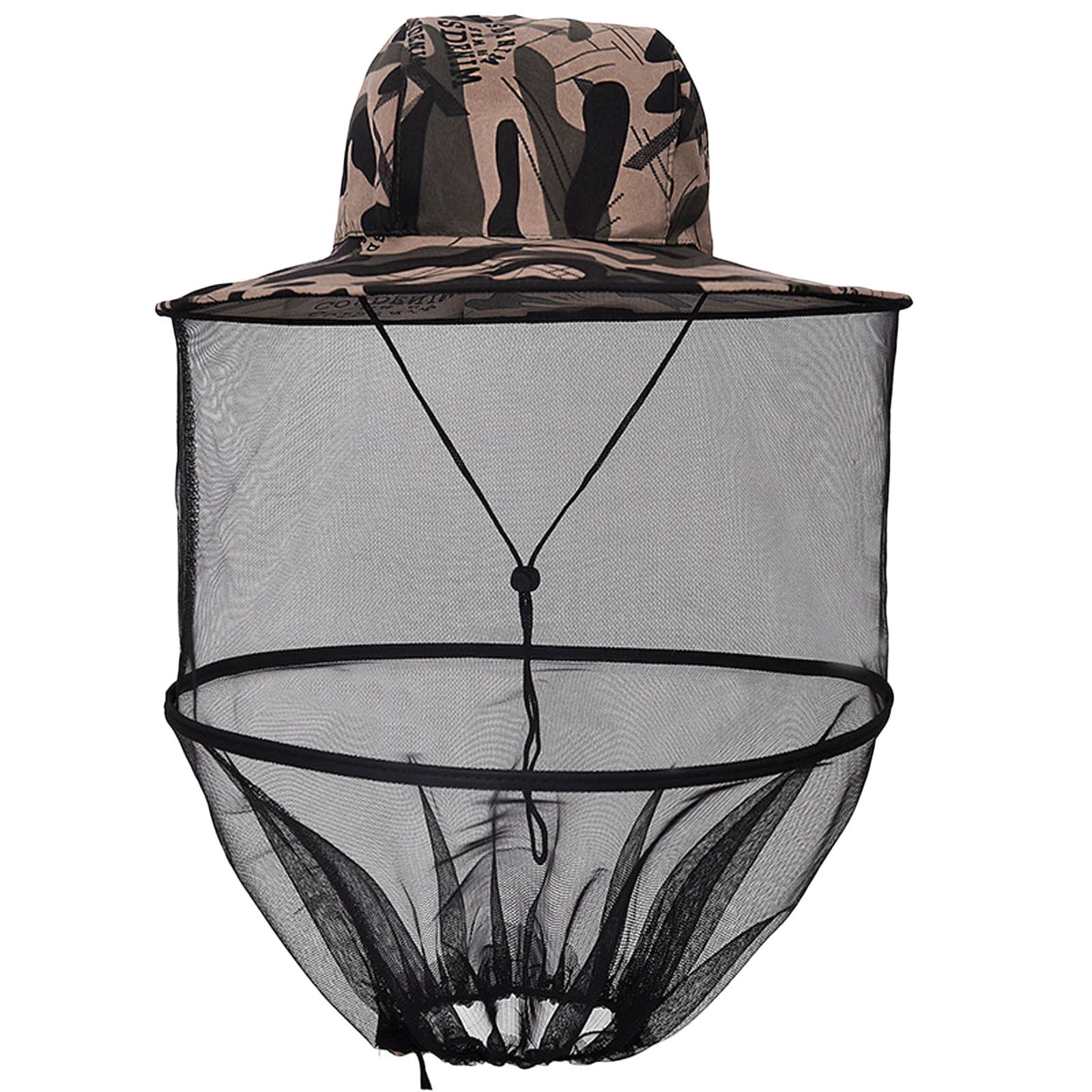 Men Women Head Mesh Hat Sun Hat Gnat Fly Protective Face Netting Hat ...