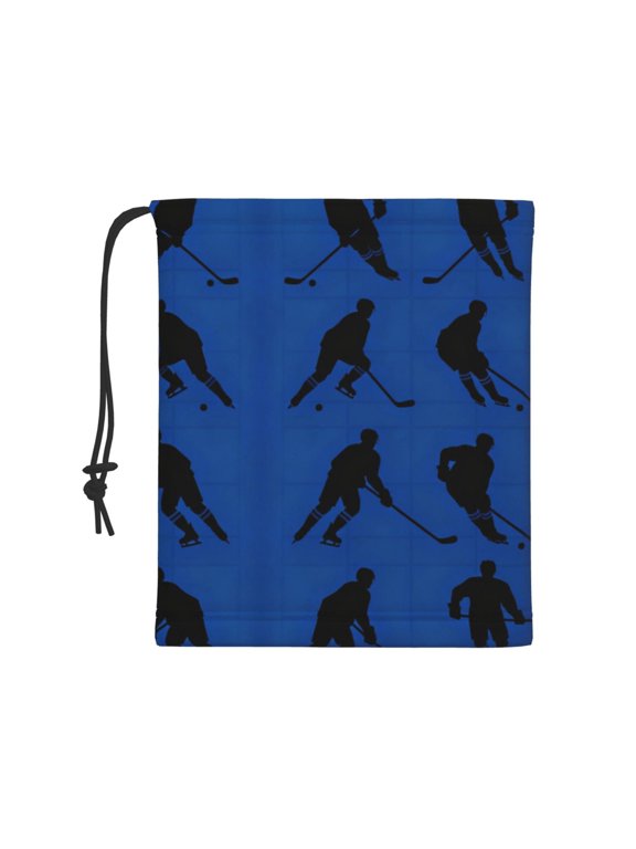 Men Women Ice Hockey Drawstring Warm Winter Fleece Neck Gaiter Neck Warmer Windproof Face Scarf