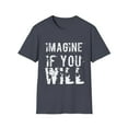 thumbnail image 1 of Men Women Imagination Graphic Postivity Novelty Vintage Tees, 1 of 4