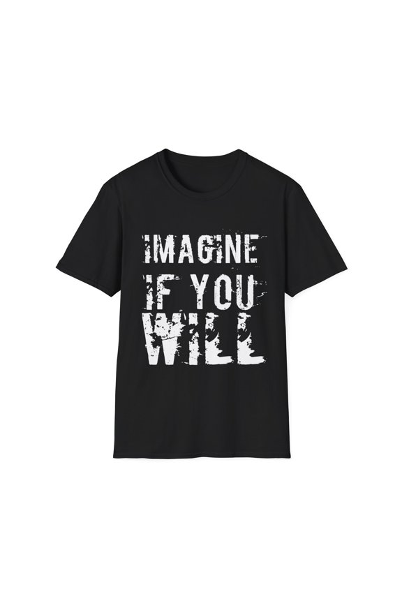 Men Women Imagination Graphic Postivity Novelty Vintage Tees