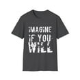 thumbnail image 1 of Men Women Imagination Graphic Postivity Novelty Vintage Tees, 1 of 4