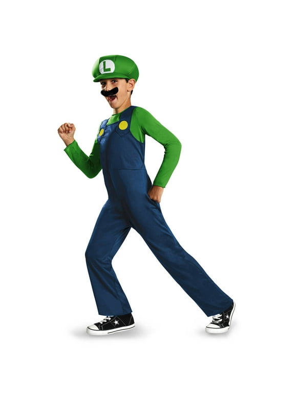 Men Women Kids Super Mario and Luigi Bros Fancy Plumber Halloween Costume Great accessory for fancy dress parties, festivals and carnivals