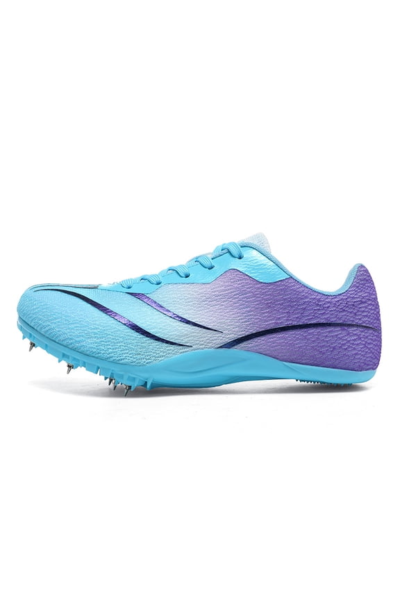 Men Women Kids Track and Field Shoes Professional 8 Spikes Running Racing Sneakers Breathable Lightweight Sprinting Shoes