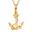 thumbnail image 1 of Men Women Memorial Anchor Urn Necklace Lockets for Ashes Pendant Keepsake Cremation Jewelry for Ashes Holder, 1 of 6