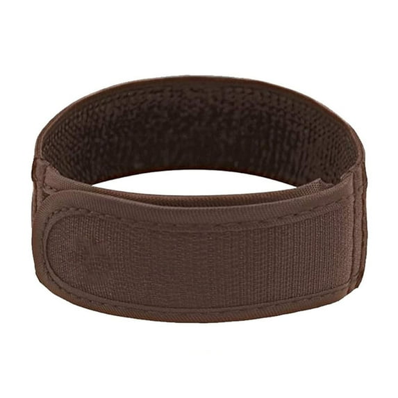 Men Women No Buckle Elastic Belt, 1.5 Inch Stretch Waistband for Jeans and Pants, Adjustable Comfort Fit Belt, Soft All Day Wear Belt - Brown