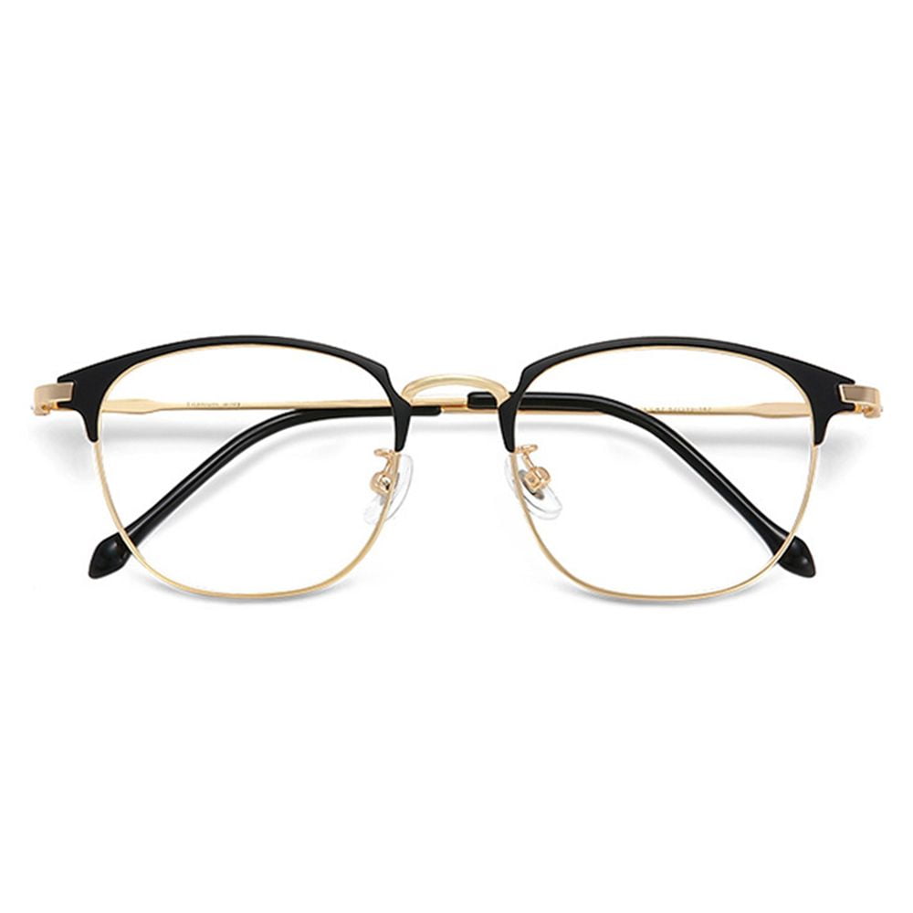 Men Women Office Eye Protection Portable Oversized Eyeglasses Anti-Blue ...