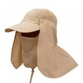 thumbnail image 1 of Men Women Outdoor Sport Fishing Hiking Hat UV 360 Degree Protection Face Neck Flap Sun Cap, 1 of 9
